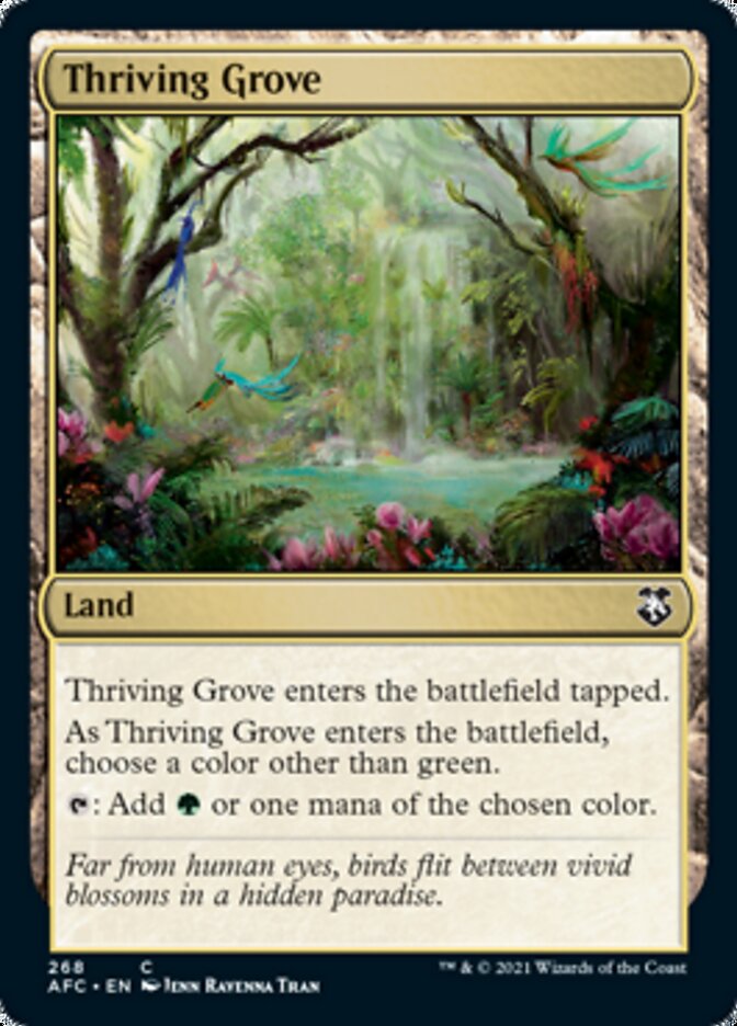 Thriving Grove [Dungeons & Dragons: Adventures in the Forgotten Realms Commander] | RetroPlay Games