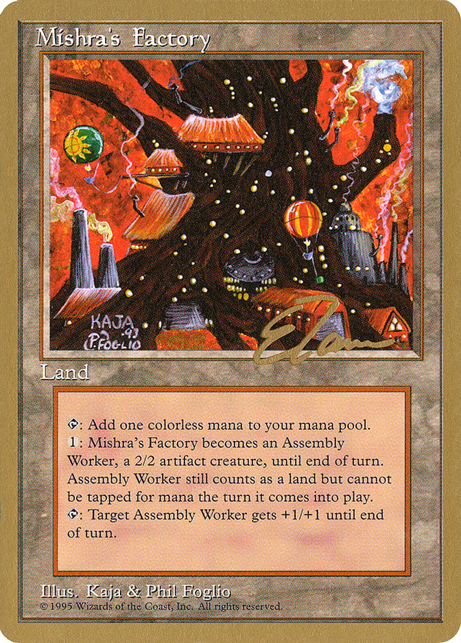 Mishra's Factory (Eric Tam) [Pro Tour Collector Set] | RetroPlay Games