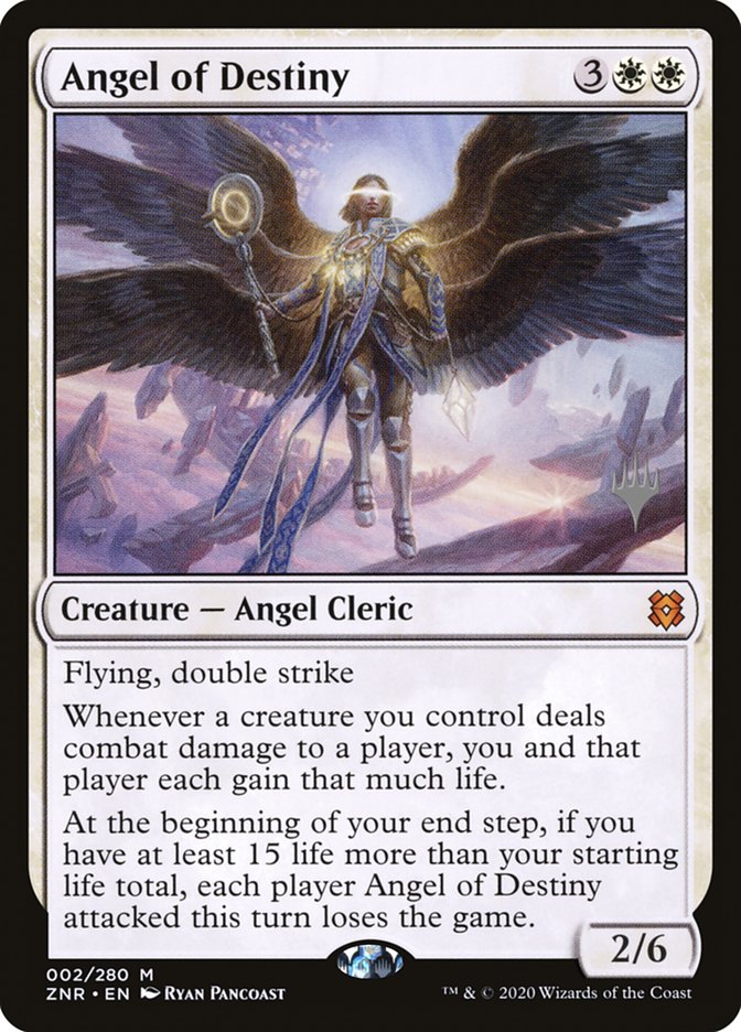 Angel of Destiny (Promo Pack) [Zendikar Rising Promos] | RetroPlay Games