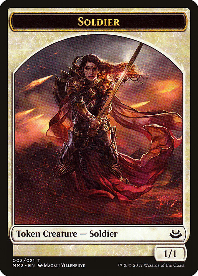 Soldier (003/021) [Modern Masters 2017 Tokens] | RetroPlay Games