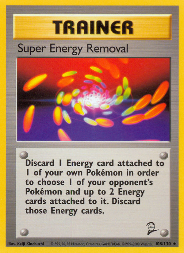 Super Energy Removal (108/130) [Base Set 2] | RetroPlay Games