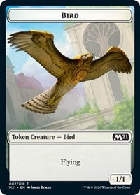 Bird // Treasure Double-sided Token [Core Set 2021 Tokens] | RetroPlay Games