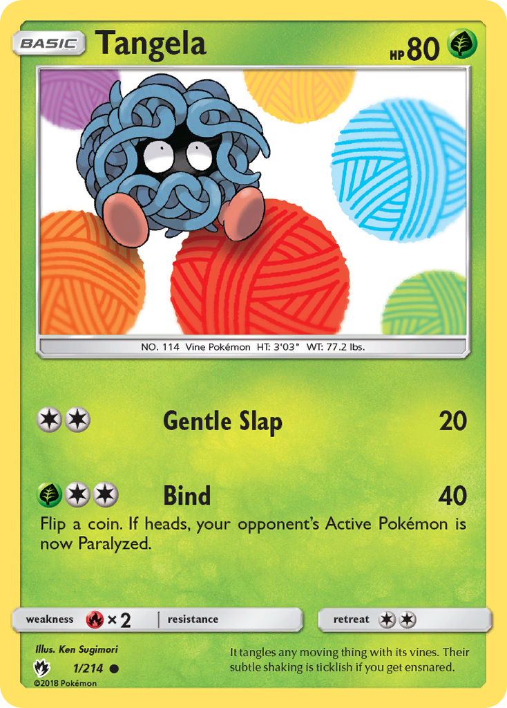 Tangela (1/214) [Sun & Moon: Lost Thunder] | RetroPlay Games