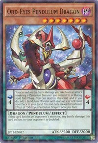 Odd-Eyes Pendulum Dragon [SP15-EN012] Shatterfoil Rare | RetroPlay Games