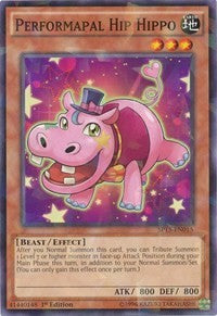 Performapal Hip Hippo [SP15-EN015] Shatterfoil Rare | RetroPlay Games