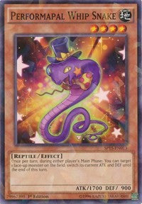 Performapal Whip Snake [SP15-EN013] Shatterfoil Rare | RetroPlay Games