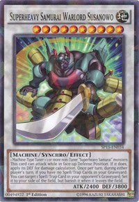 Superheavy Samurai Warlord Susanowo [SP15-EN034] Shatterfoil Rare | RetroPlay Games