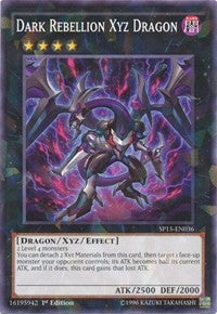 Dark Rebellion Xyz Dragon [SP15-EN036] Shatterfoil Rare | RetroPlay Games