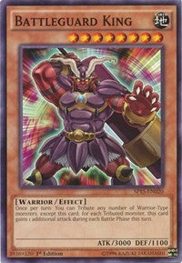 Battleguard King [SP15-EN020] Shatterfoil Rare | RetroPlay Games