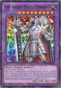 Gem-Knight Master Diamond [SP15-EN030] Shatterfoil Rare | RetroPlay Games