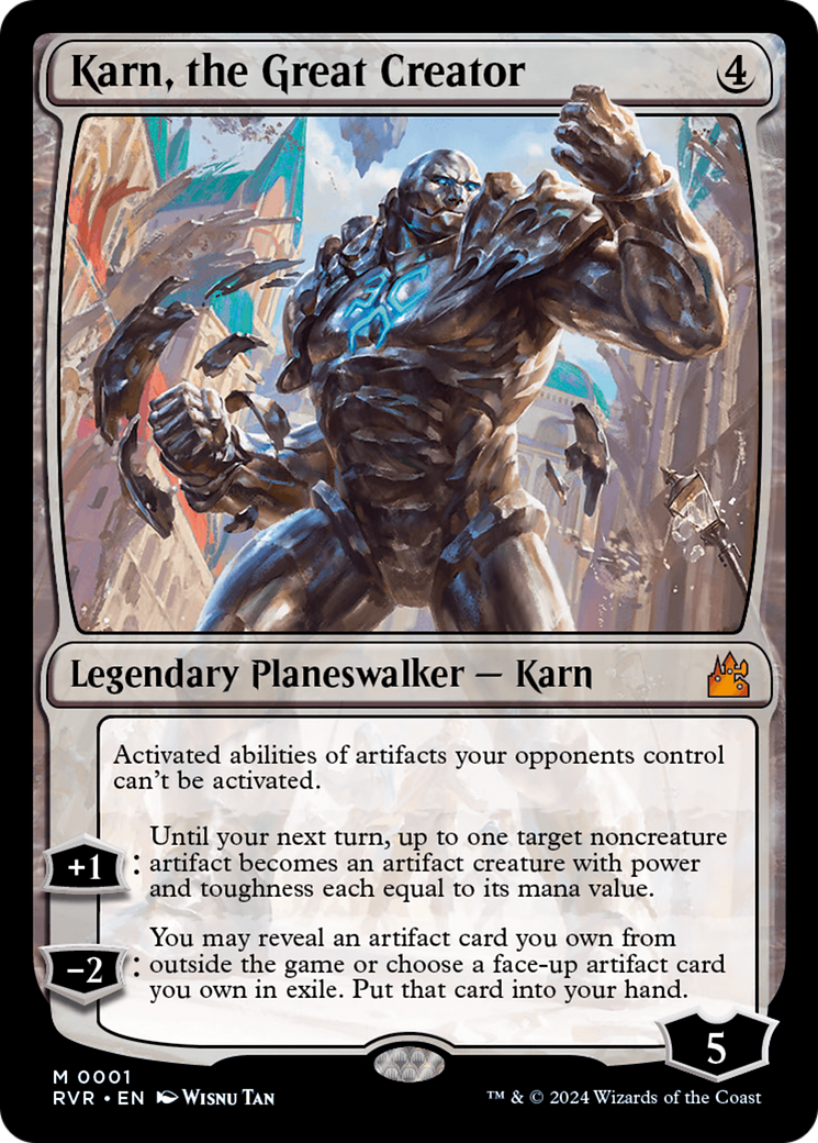 Karn, the Great Creator [Ravnica Remastered] | RetroPlay Games