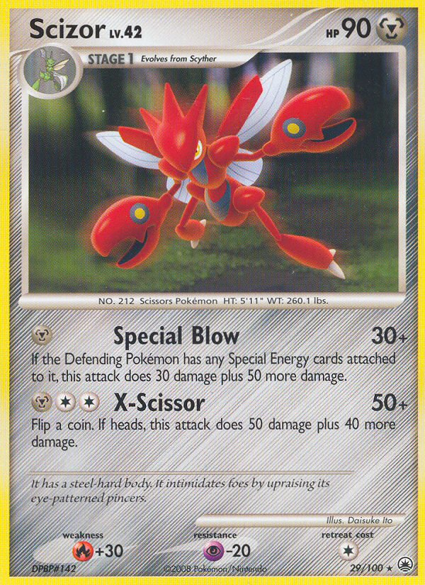 Scizor (29/100) [Diamond & Pearl: Majestic Dawn] | RetroPlay Games