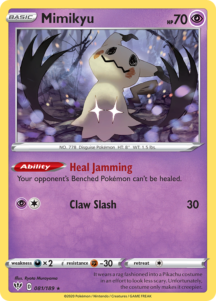 Mimikyu (081/189) [Sword & Shield: Darkness Ablaze] | RetroPlay Games