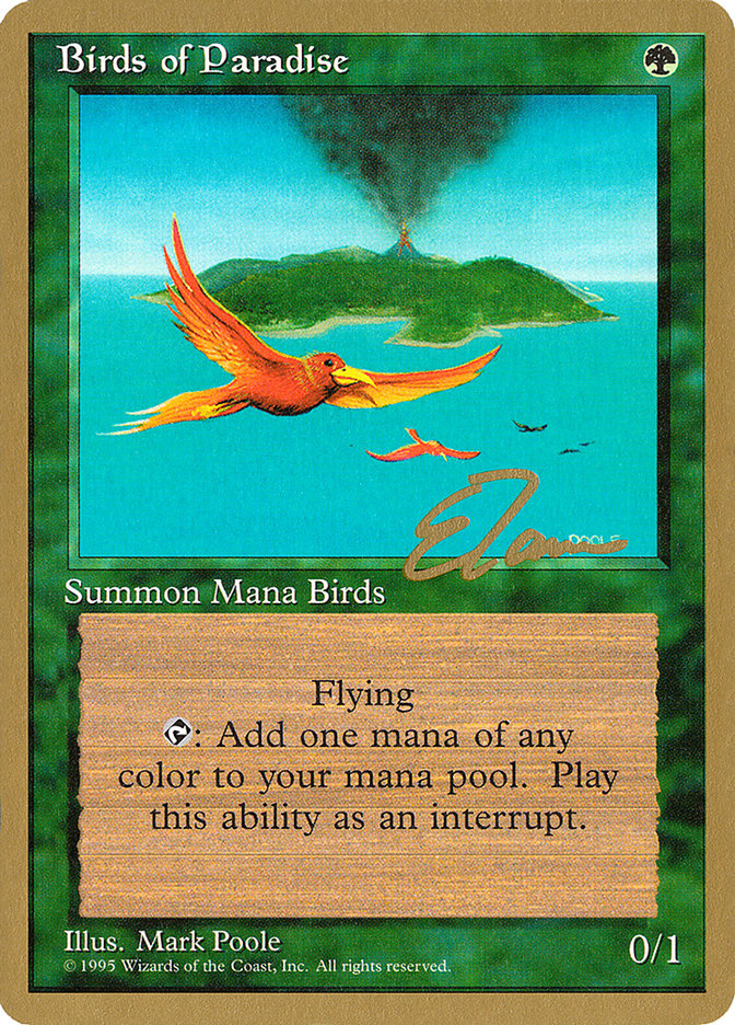 Birds of Paradise (Eric Tam) [Pro Tour Collector Set] | RetroPlay Games