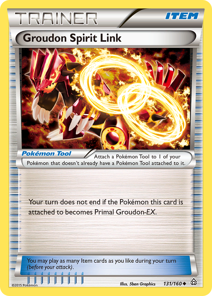 Groudon Spirit Link (131/160) [XY: Primal Clash] | RetroPlay Games