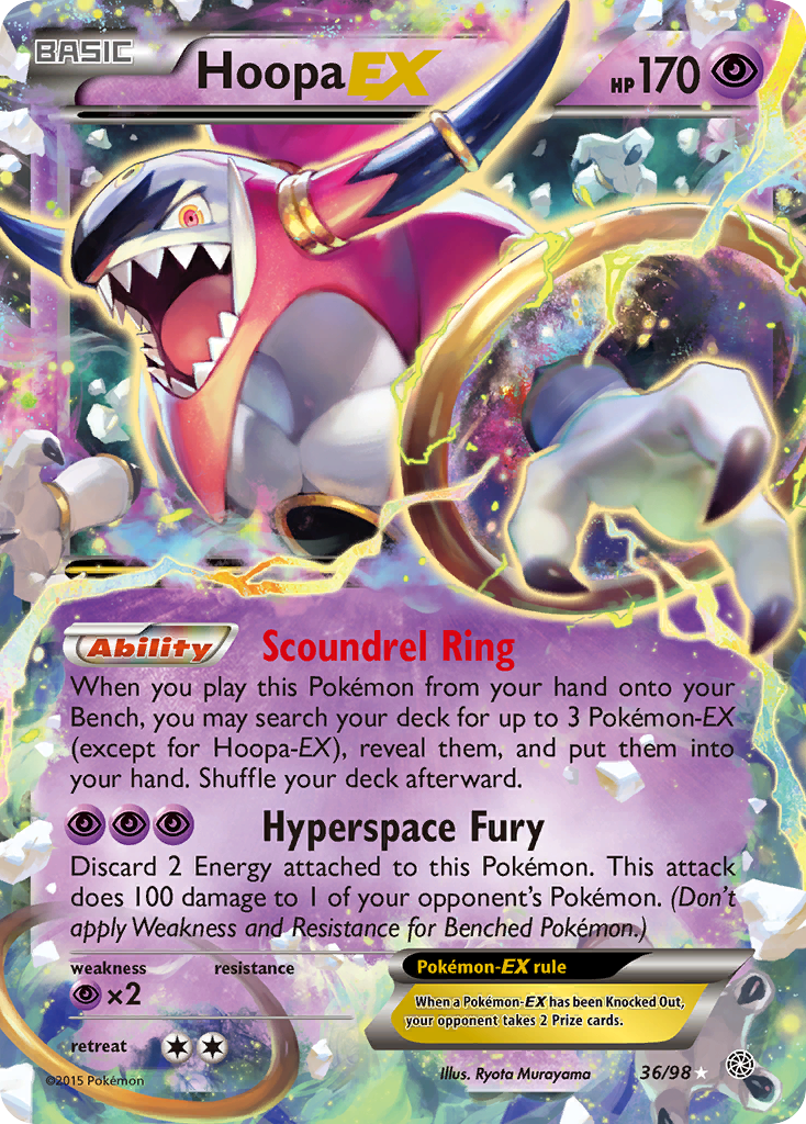 Hoopa EX (36/98) [XY: Ancient Origins] | RetroPlay Games