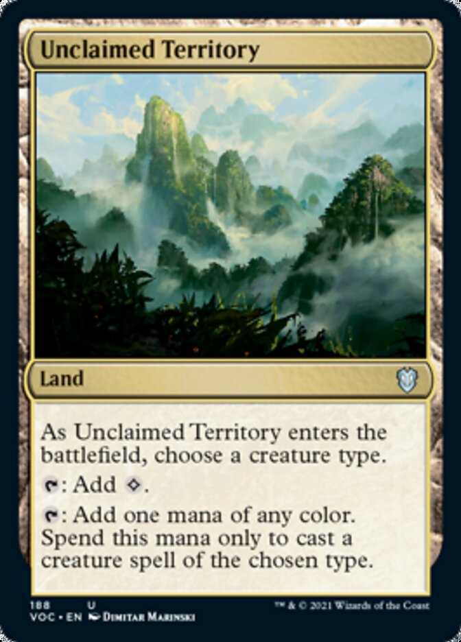 Unclaimed Territory [Innistrad: Crimson Vow Commander] | RetroPlay Games