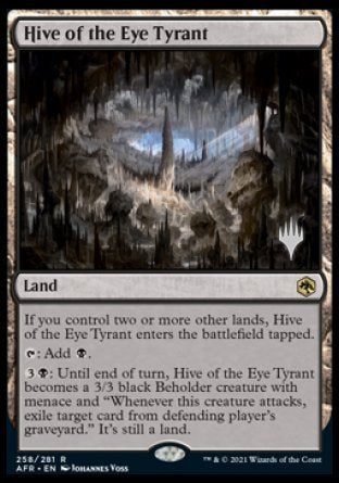 Hive of the Eye Tyrant (Promo Pack) [Dungeons & Dragons: Adventures in the Forgotten Realms Promos] | RetroPlay Games