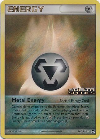 Metal Energy (107/113) (Stamped) [EX: Delta Species] | RetroPlay Games