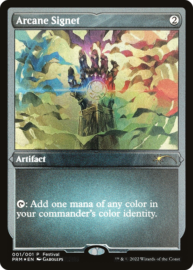 Arcane Signet (Foil Etched) [30th Anniversary Promos] | RetroPlay Games