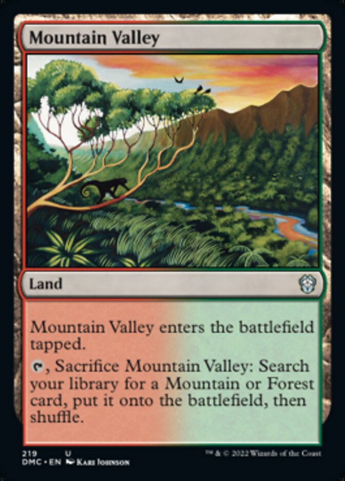 Mountain Valley [Dominaria United Commander] | RetroPlay Games