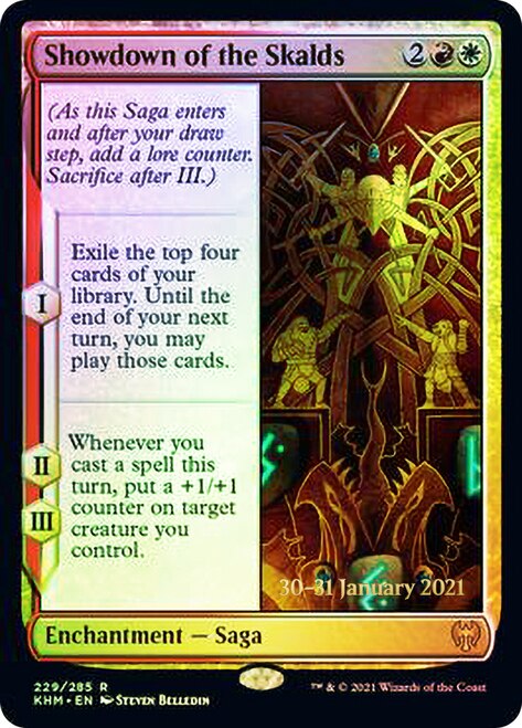 Showdown of the Skalds [Kaldheim Prerelease Promos] | RetroPlay Games