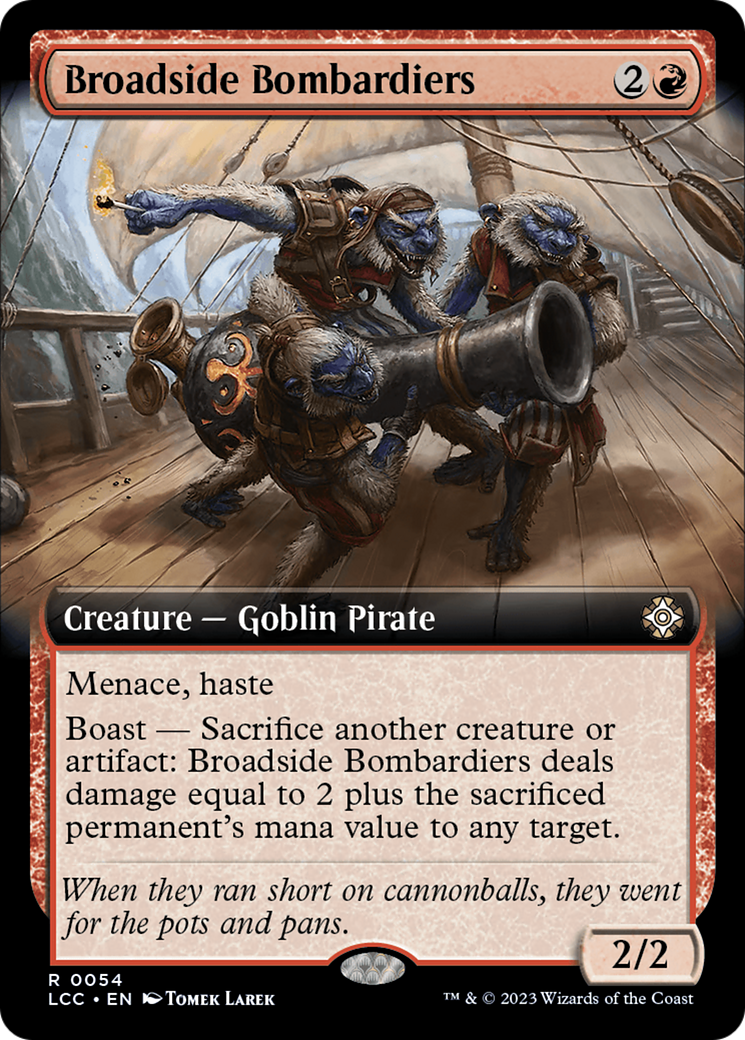 Broadside Bombardiers (Extended Art) [The Lost Caverns of Ixalan Commander] | RetroPlay Games