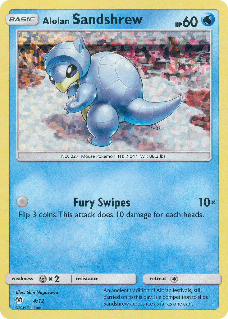 Alolan Sandshrew (4/12) [McDonald's Promos: 2019 Collection] | RetroPlay Games