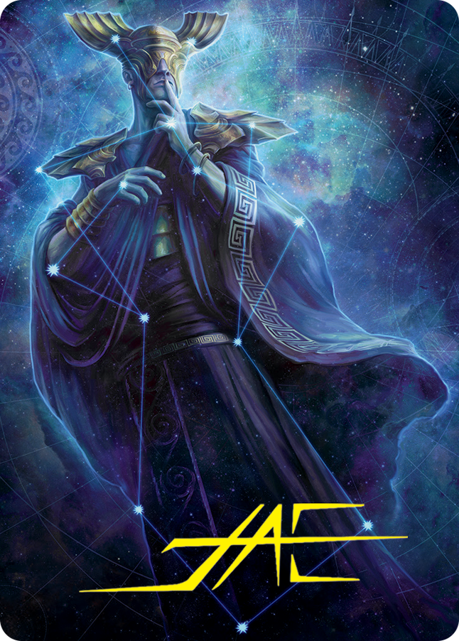 Atris, Oracle of Half-Truths Art Card (Gold-Stamped Signature) [March of the Machine Art Series] | RetroPlay Games