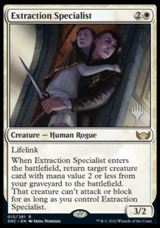 Extraction Specialist (Promo Pack) [Streets of New Capenna Promos] | RetroPlay Games