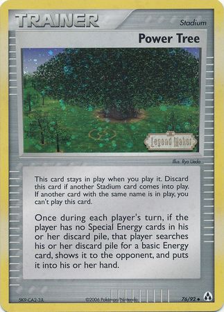 Power Tree (76/92) (Stamped) [EX: Legend Maker] | RetroPlay Games