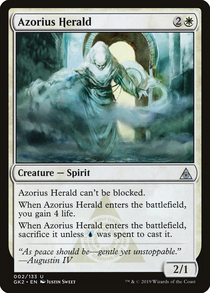 Azorius Herald [Ravnica Allegiance Guild Kit] | RetroPlay Games