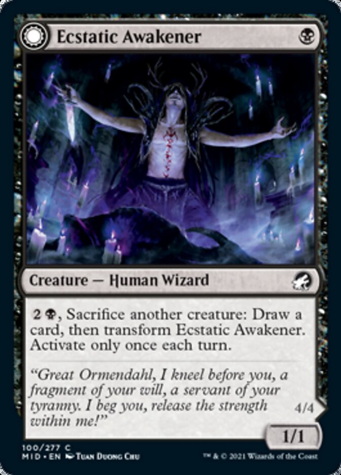 Ecstatic Awakener // Awoken Demon [Innistrad: Midnight Hunt] | RetroPlay Games