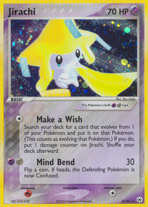 Jirachi (8/101) [EX: Hidden Legends] | RetroPlay Games
