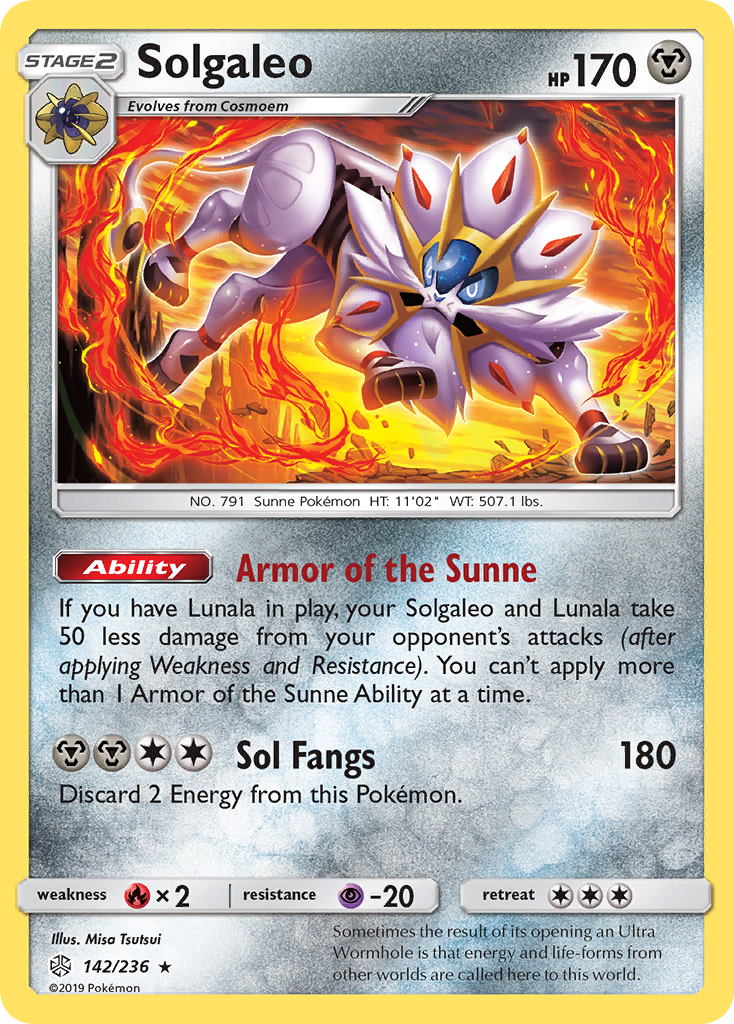 Solgaleo (142/236) [Sun & Moon: Cosmic Eclipse] | RetroPlay Games