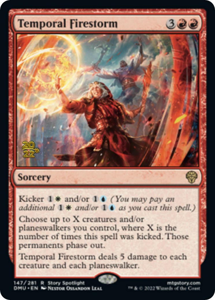 Temporal Firestorm [Dominaria United Prerelease Promos] | RetroPlay Games