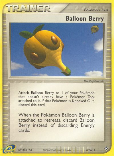 Balloon Berry (82/97) [EX: Dragon] | RetroPlay Games