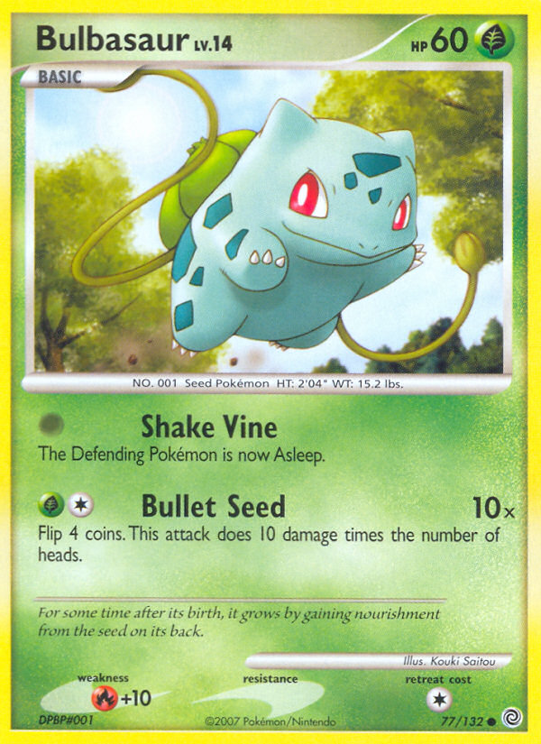 Bulbasaur (77/132) [Diamond & Pearl: Secret Wonders] | RetroPlay Games