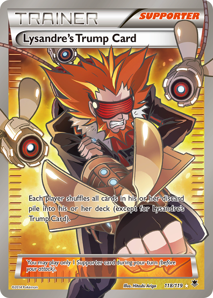 Lysandre's Trump Card (118/119) [XY: Phantom Forces] | RetroPlay Games