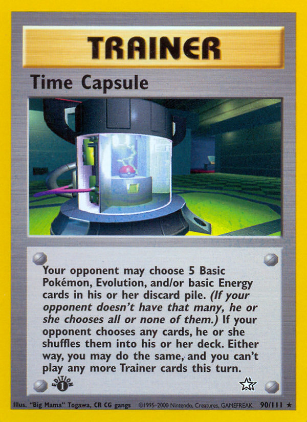 Time Capsule (90/111) [Neo Genesis 1st Edition] | RetroPlay Games