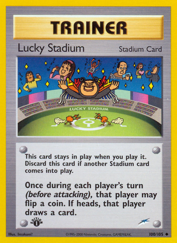 Lucky Stadium (100/105) [Neo Destiny 1st Edition] | RetroPlay Games