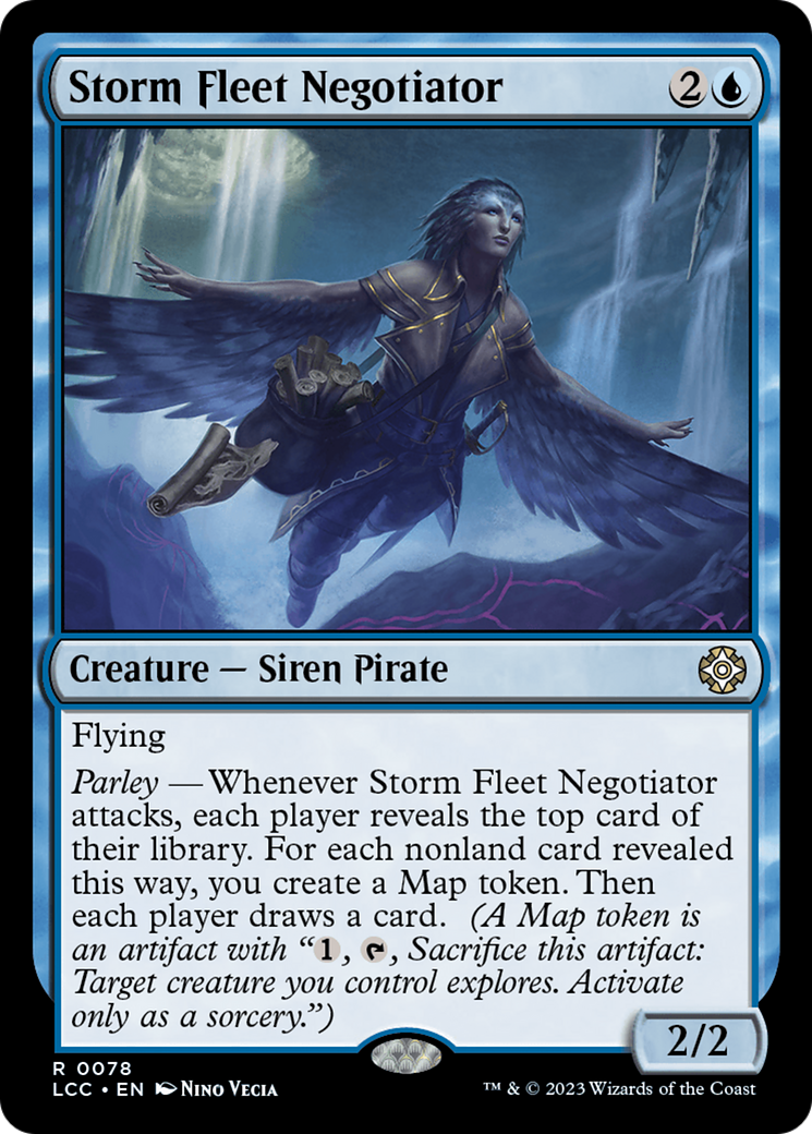 Storm Fleet Negotiator [The Lost Caverns of Ixalan Commander] | RetroPlay Games