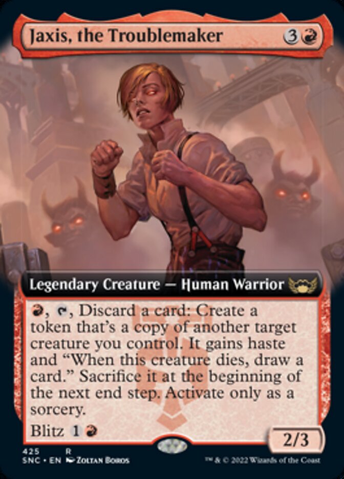Jaxis, the Troublemaker (Extended Art) [Streets of New Capenna] | RetroPlay Games
