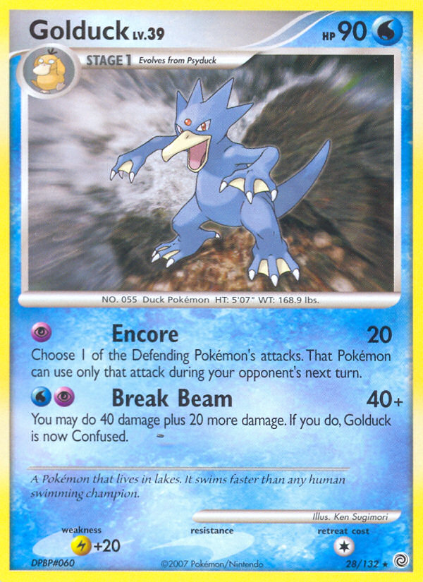 Golduck (28/132) [Diamond & Pearl: Secret Wonders] | RetroPlay Games