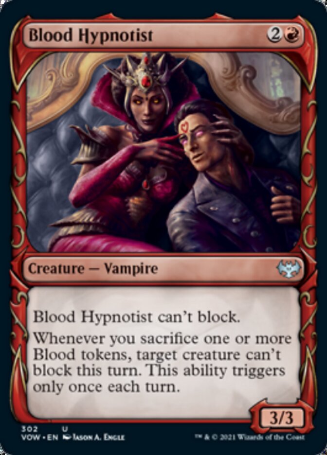 Blood Hypnotist (Showcase Fang Frame) [Innistrad: Crimson Vow] | RetroPlay Games