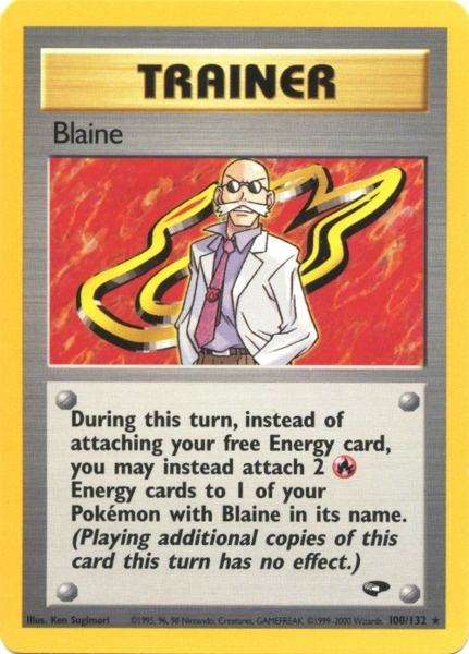 Blaine (100/132) [Gym Challenge Unlimited] | RetroPlay Games