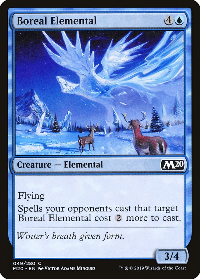 Boreal Elemental [Core Set 2020] | RetroPlay Games