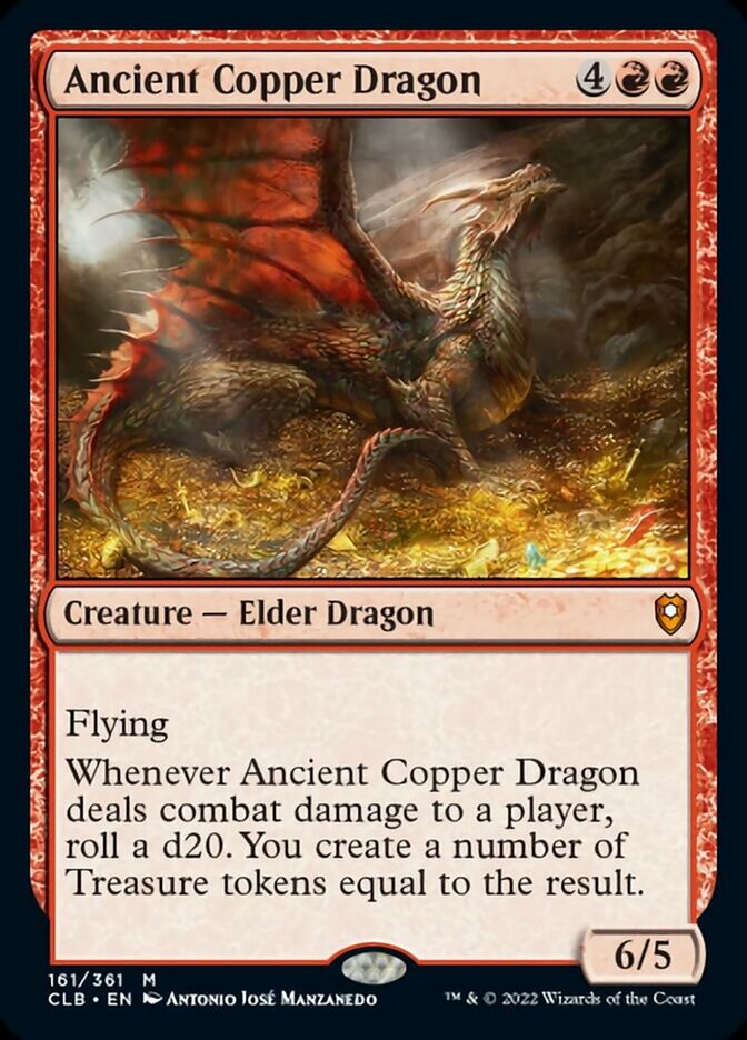 Ancient Copper Dragon [Commander Legends: Battle for Baldur's Gate] | RetroPlay Games