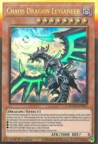 Chaos Dragon Levianeer (Alternate Art) [MAGO-EN017] Gold Rare | RetroPlay Games