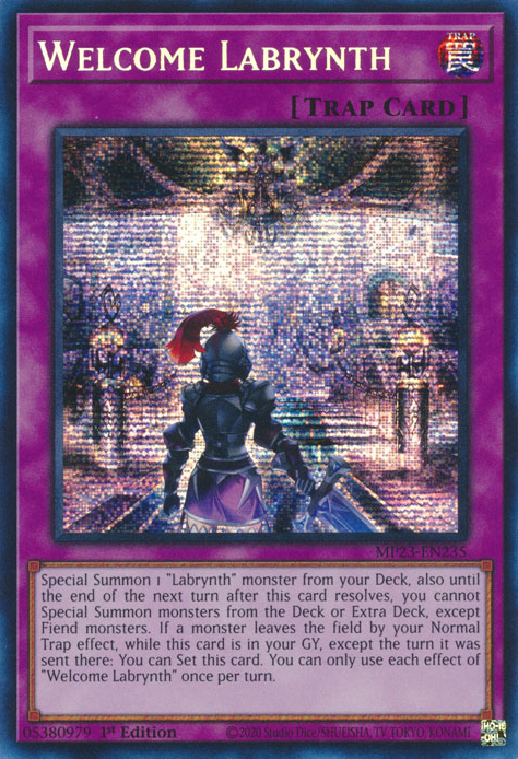 Welcome Labrynth [MP23-EN235] Prismatic Secret Rare | RetroPlay Games